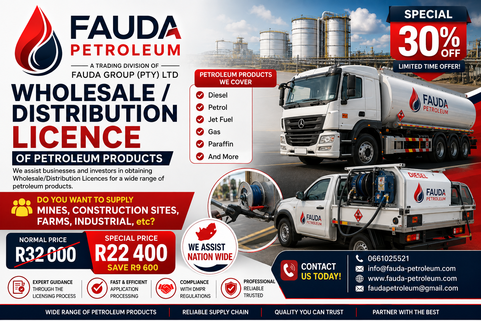 Wholesale & Distribution Licence